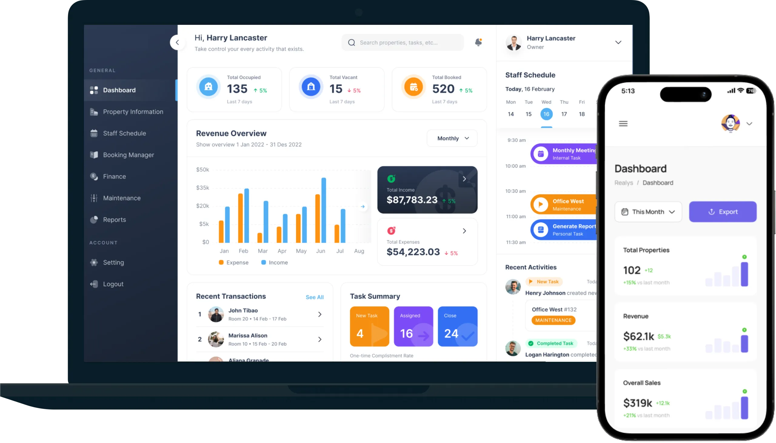 Real Estate Management Platform